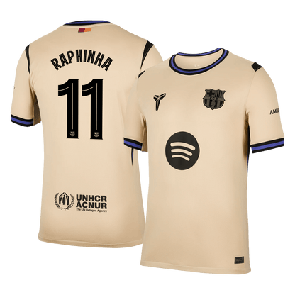 Barcelona Trikot Auswärts 2025/26 UCL RAPHINHA #11