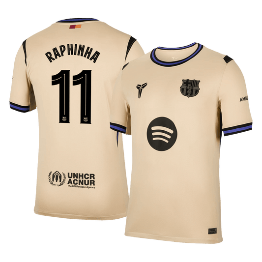 Barcelona Trikot Auswärts 2025/26 UCL RAPHINHA #11