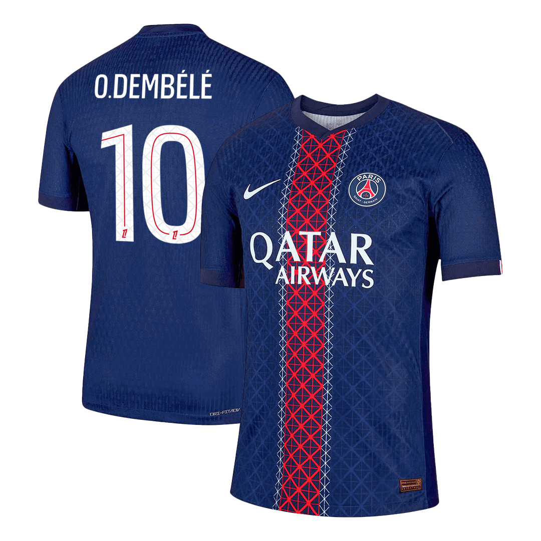 PSG Player Version Trikot Heim 2025/26 O.DEMBÉLÉ #10 Slim Fit