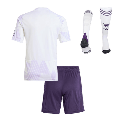 ManU Kinder Trikot Komplett-Set Auswärts 2025/26
