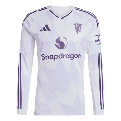 ManU Langarm Trikot Auswärts 2025/26