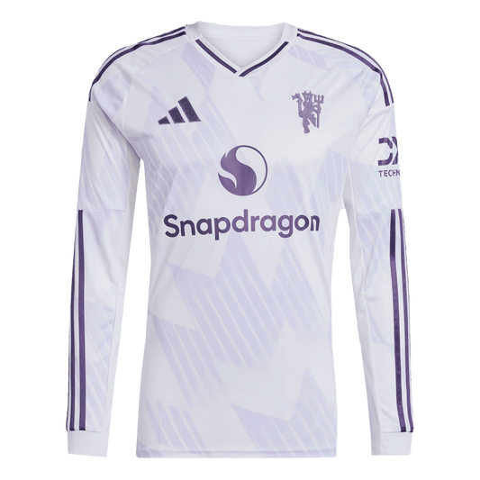 ManU Langarm Trikot Auswärts 2025/26