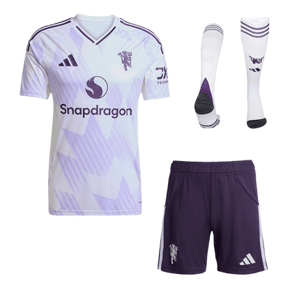ManU Trikot Komplett-Set Auswärts 2025/26