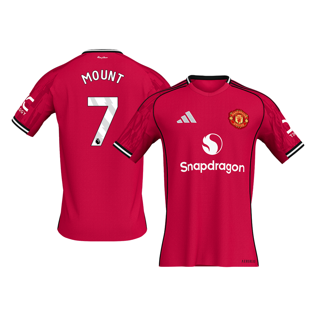 ManU Trikot Heim 2025/26 MOUNT #7 [PREMIUM]