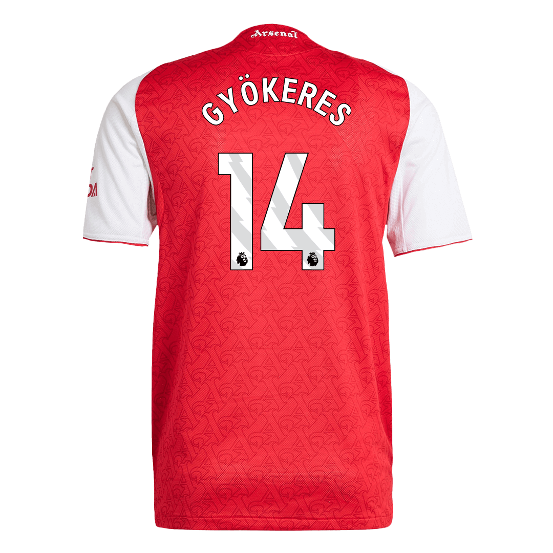 Die Gunners Player Version Trikot Heim 2025/26 GYÖKERES #14 Slim Fit