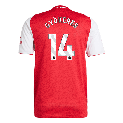 Die Gunners Player Version Trikot Heim 2025/26 GYÖKERES #14 Slim Fit
