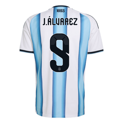 Argentina World Cup Trikot Heim 2026 J.ÁLVAREZ #9 [PREMIUM]