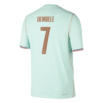 France World Cup Player Version Trikot Auswärts 2026 DEMBELE #7 Slim Fit