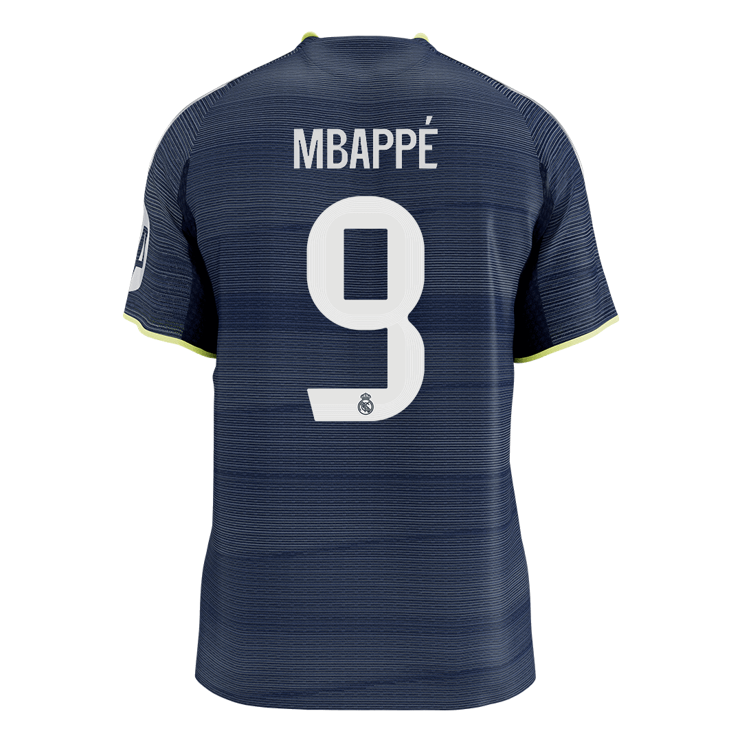 Los Blancos Player Version Trikot Auswärts 2025/26 MBAPPÉ #9 Slim Fit [PREMIUM]