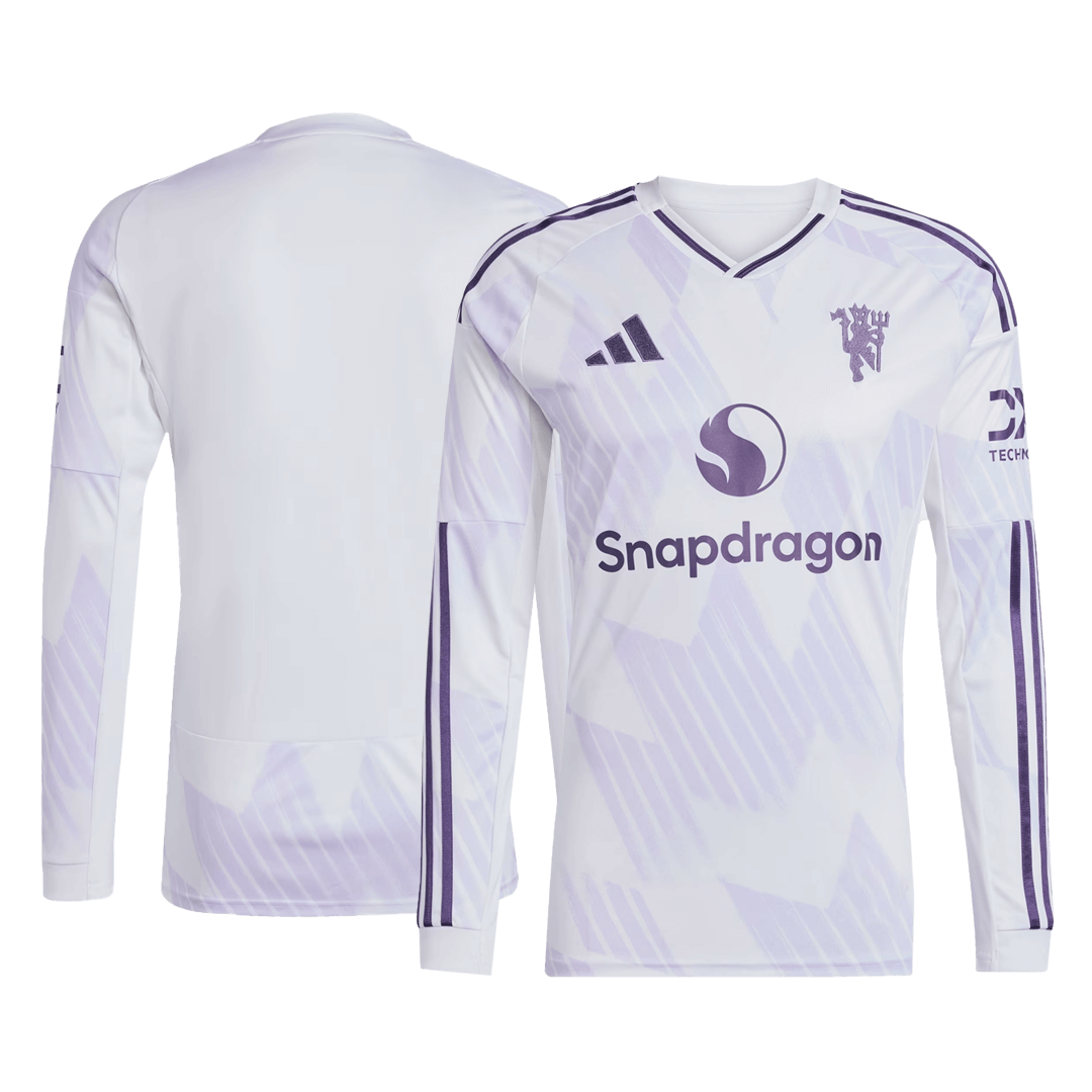 ManU Langarm Trikot Auswärts 2025/26