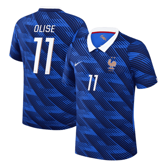 France World Cup Player Version Trikot Heim 2026 OLISE #11 Slim Fit