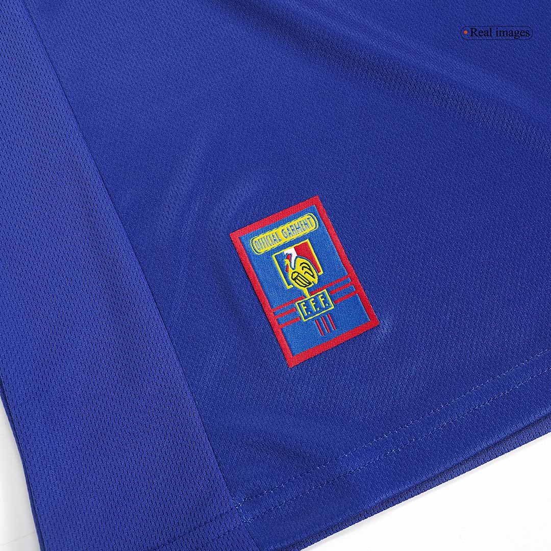 France World Cup Retro Trikot Heim 1998 ZIDANE #10