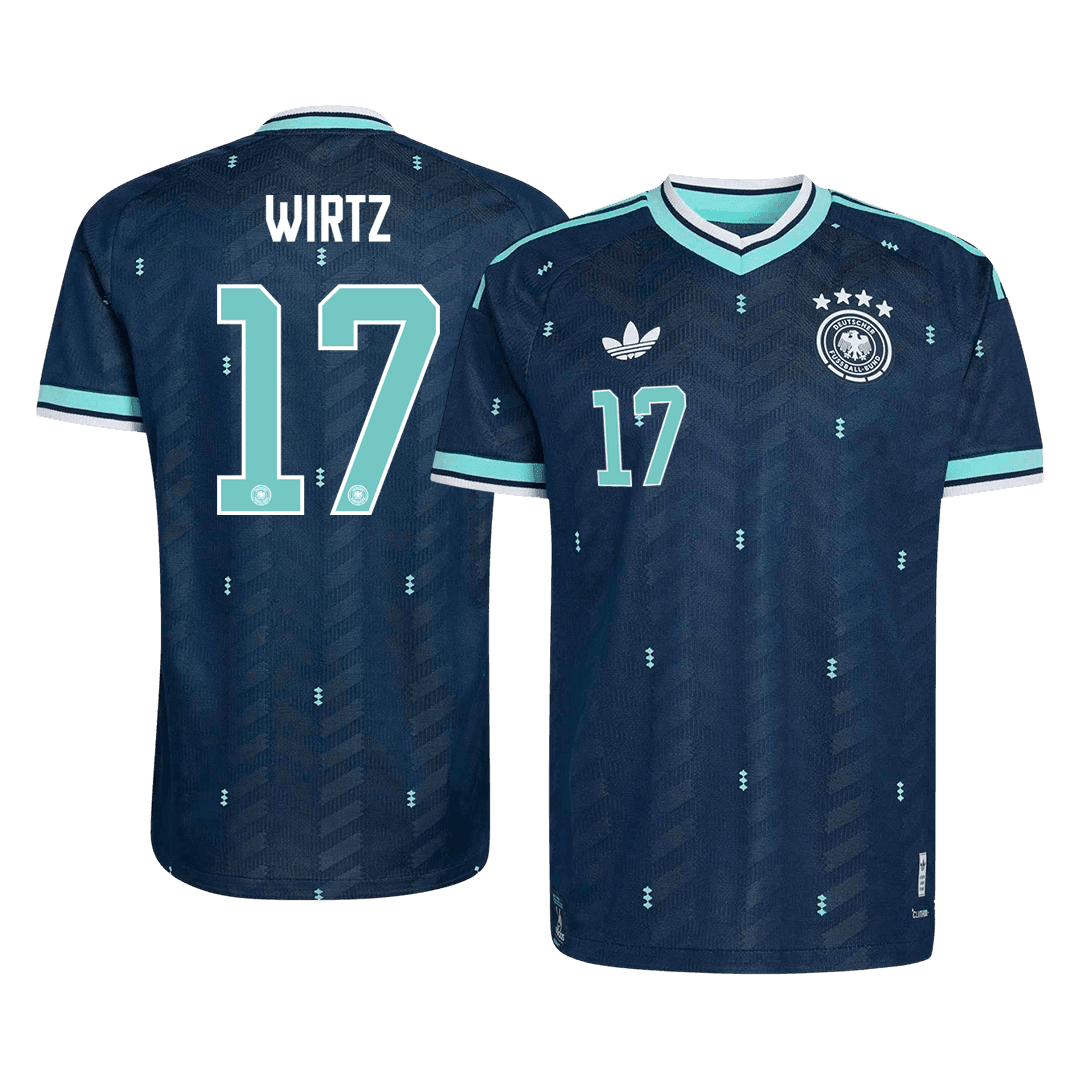 Germany World Cup Player Version Trikot Auswärts 2026 WIRTZ #17 Slim Fit