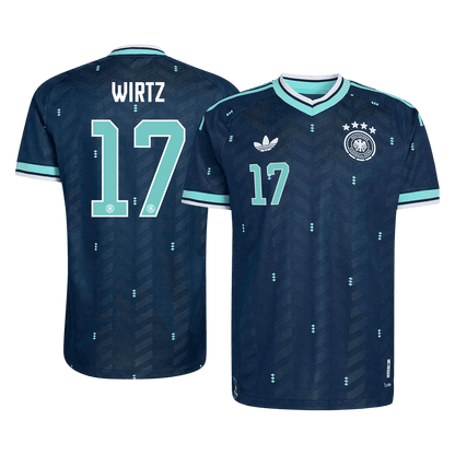 Germany World Cup Player Version Trikot Auswärts 2026 WIRTZ #17 Slim Fit