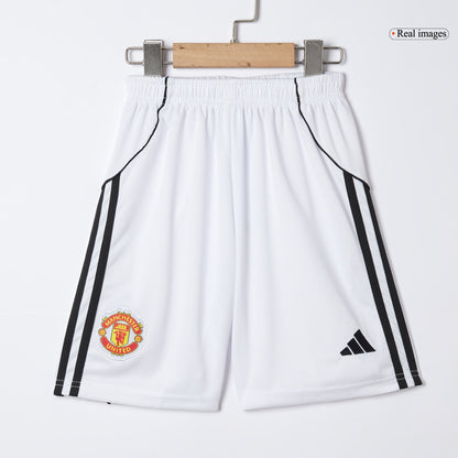 ManU Kinder Trikot Komplett-Set Heim 2025/26