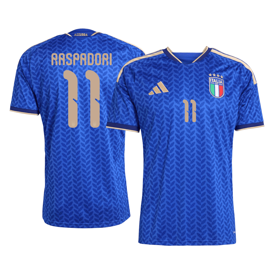 Italy World Cup Trikot Heim 2026 RASPADORI #11 [PREMIUM]
