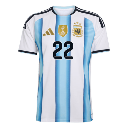 Argentina World Cup Trikot Heim 2026 L.MARTÍNEZ #22 [PREMIUM]