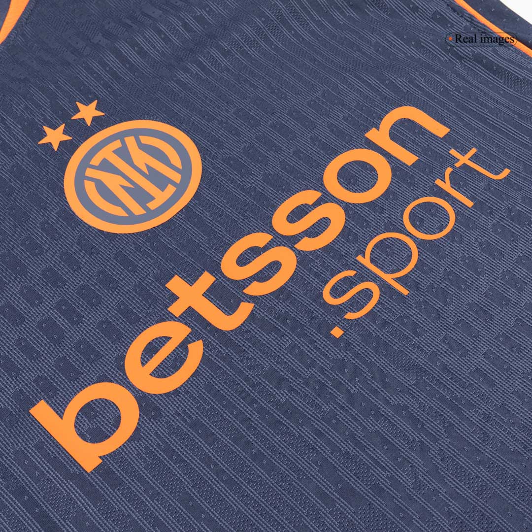 Inter Milan Player Version Trikot Drittes Auswärts 2025/26 Slim Fit