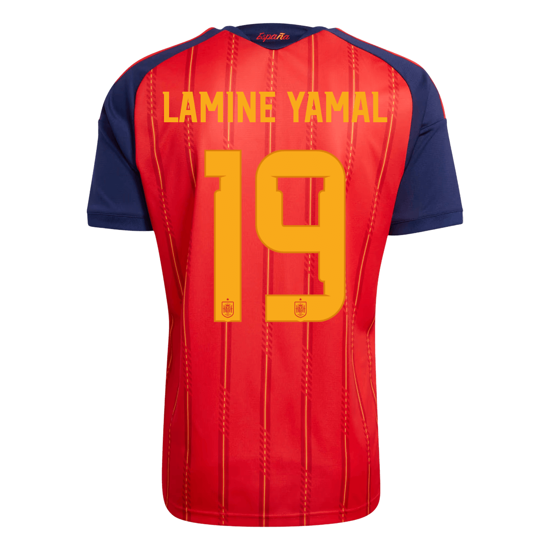 Spain World Cup Trikot Heim 2026 LAMINE YAMAL #19 [PREMIUM]