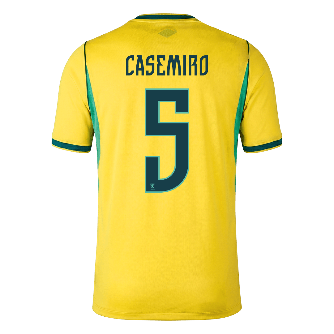 Brazil World Cup Trikot Heim 2026 CASEMIRO #5