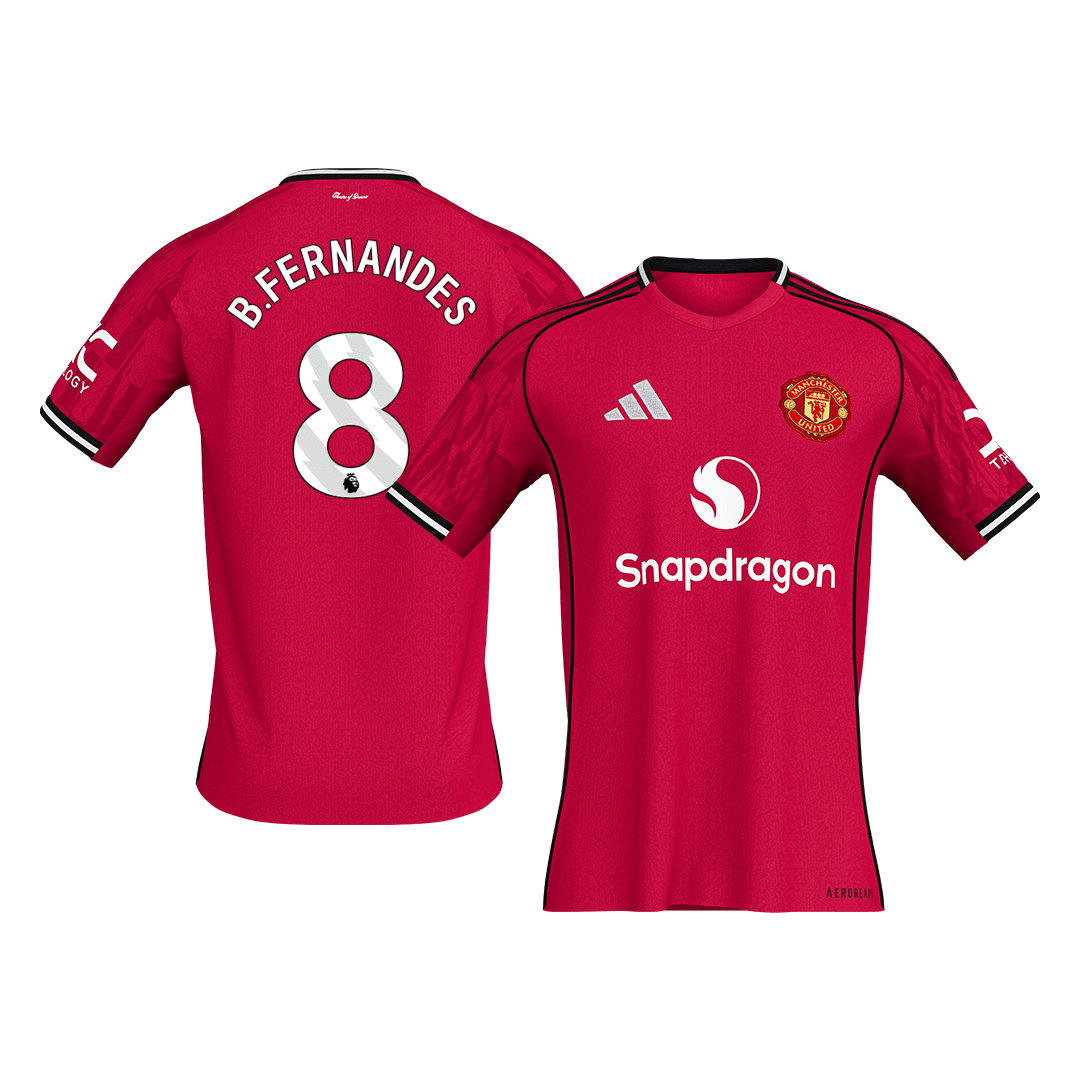 ManU Trikot Heim 2025/26 B.FERNANDES #8 [PREMIUM]