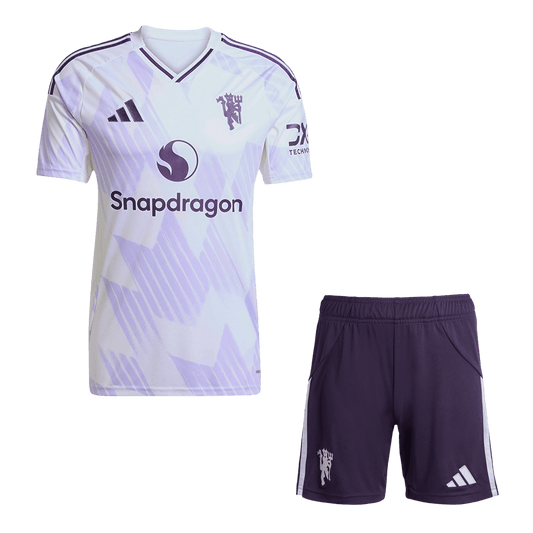 ManU Trikot Set Auswärts 2025/26