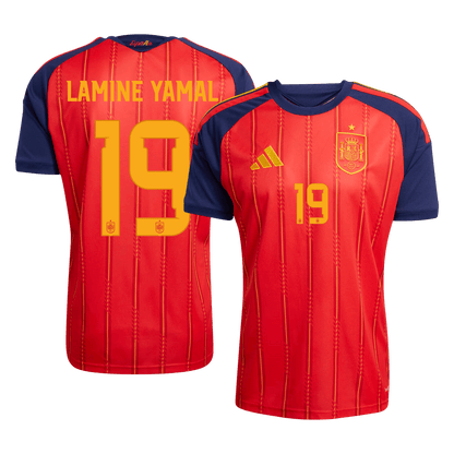 Spain World Cup Trikot Heim 2026 LAMINE YAMAL #19 [PREMIUM]