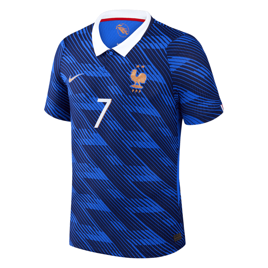 France World Cup Player Version Trikot Heim 2026 DEMBELE #7 Slim Fit