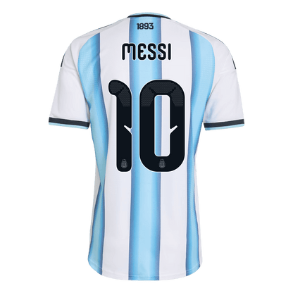 Argentina World Cup Player Version Trikot Heim 2026 MESSI #10 Slim Fit