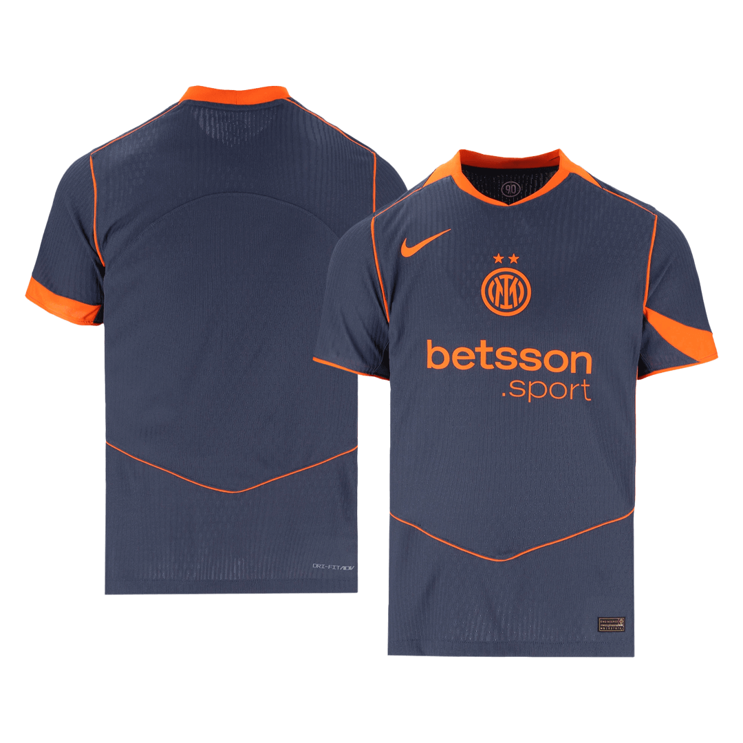 Inter Milan Player Version Trikot Drittes Auswärts 2025/26 Slim Fit