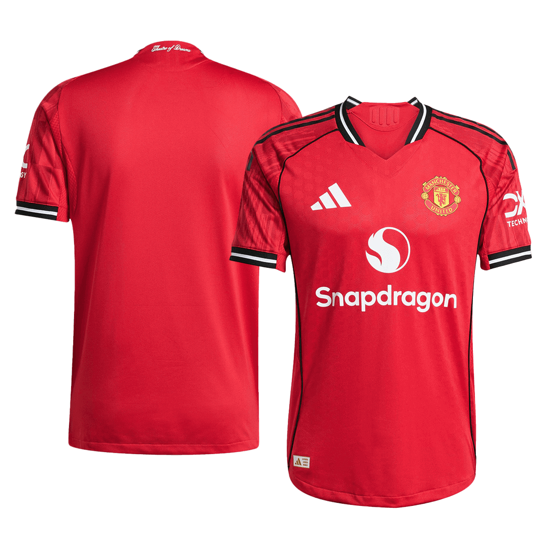 ManU Player Version Trikot Heim 2025/26 Slim Fit