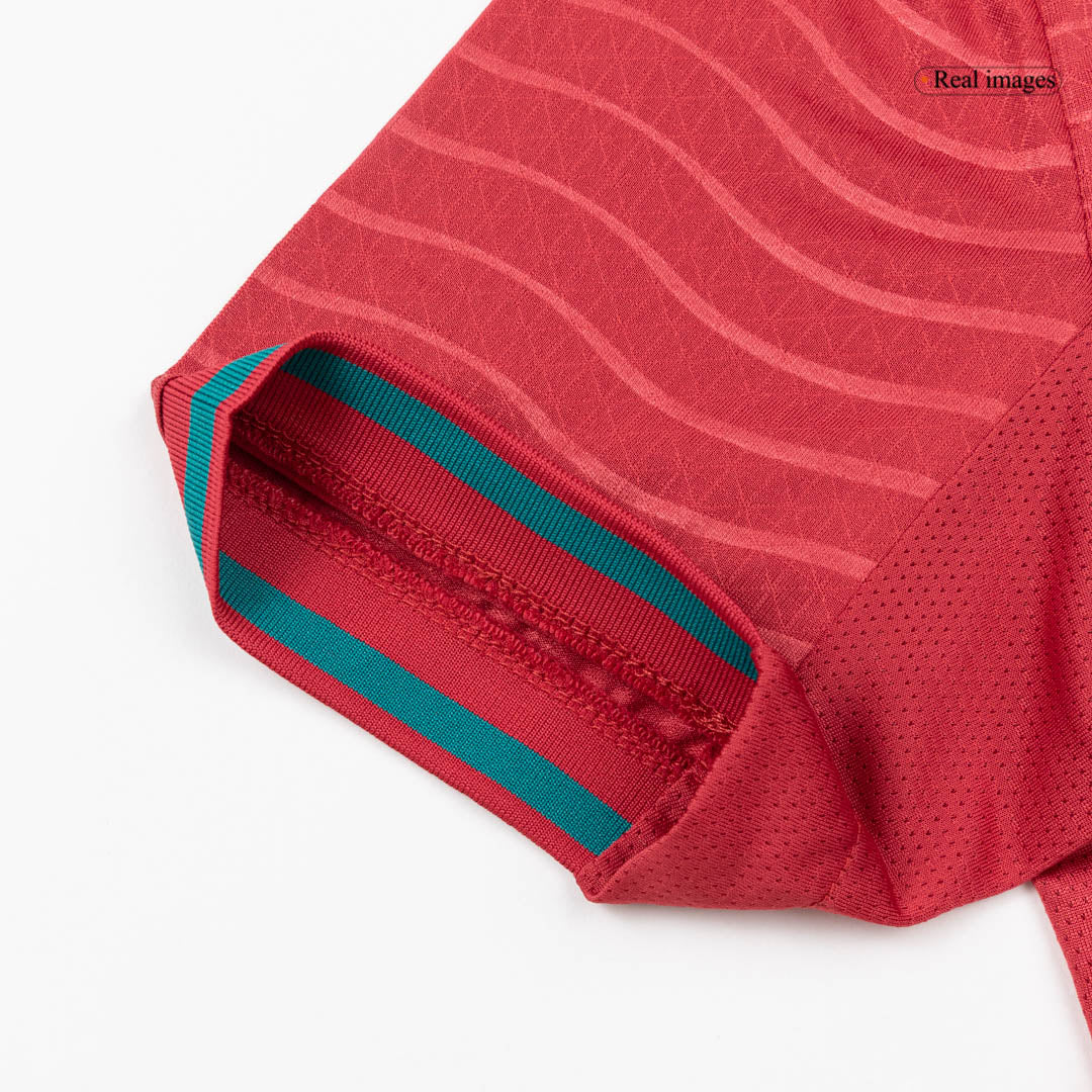 Portugal World Cup Player Version Trikot Heim 2026 RONALDO #7 Slim Fit