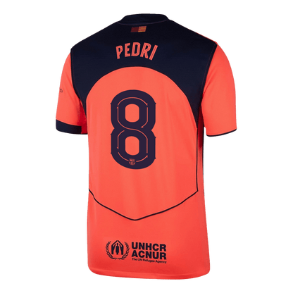 Barcelona Trikot Drittes Auswärts 2025/26 UCL PEDRI #8