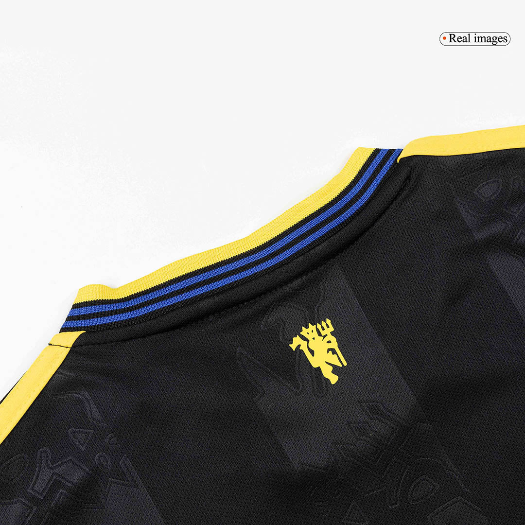 ManU Kinder Trikot Set Drittes Auswärts 2025/26