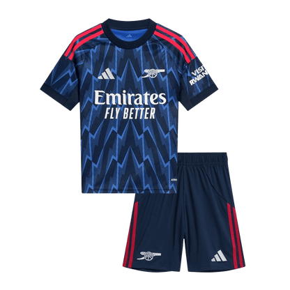 Die Gunners Kinder Trikot Set Auswärts 2025/26