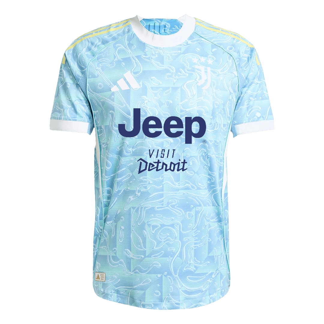 Juventus Player Version Trikot Auswärts 2025/26 KALULU #15 Slim Fit