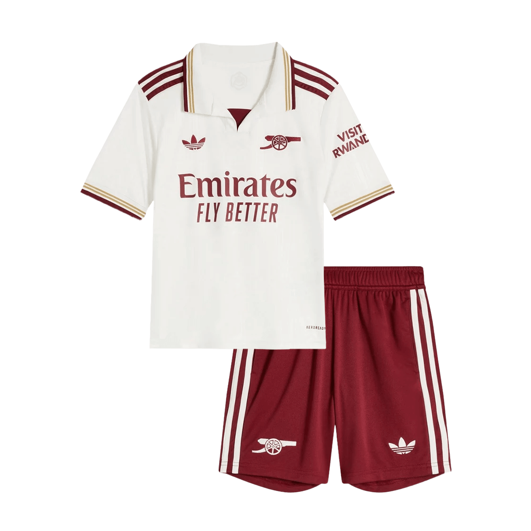 Die Gunners Kinder Trikot Set Drittes Auswärts 2025/26