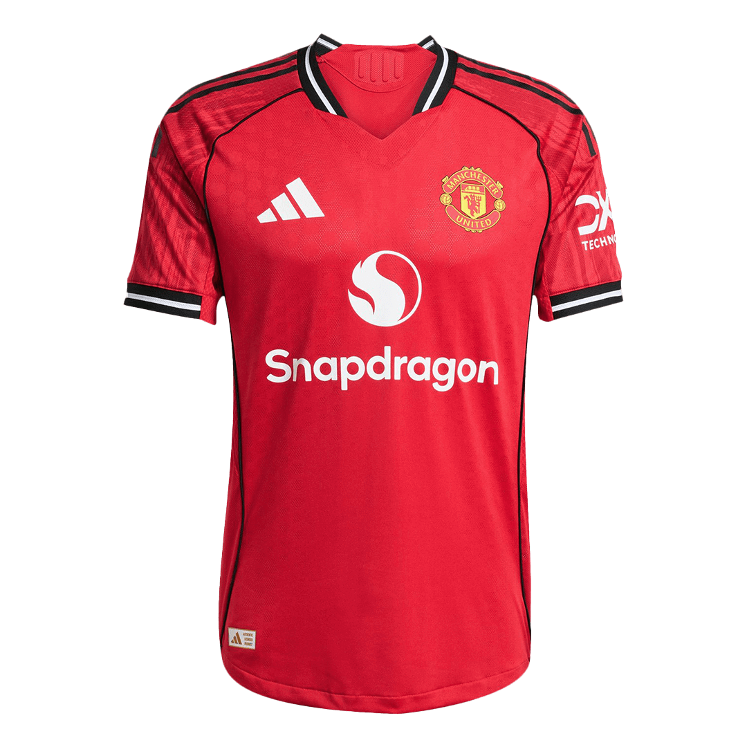 ManU Player Version Trikot Heim 2025/26 B.FERNANDES #8 Slim Fit