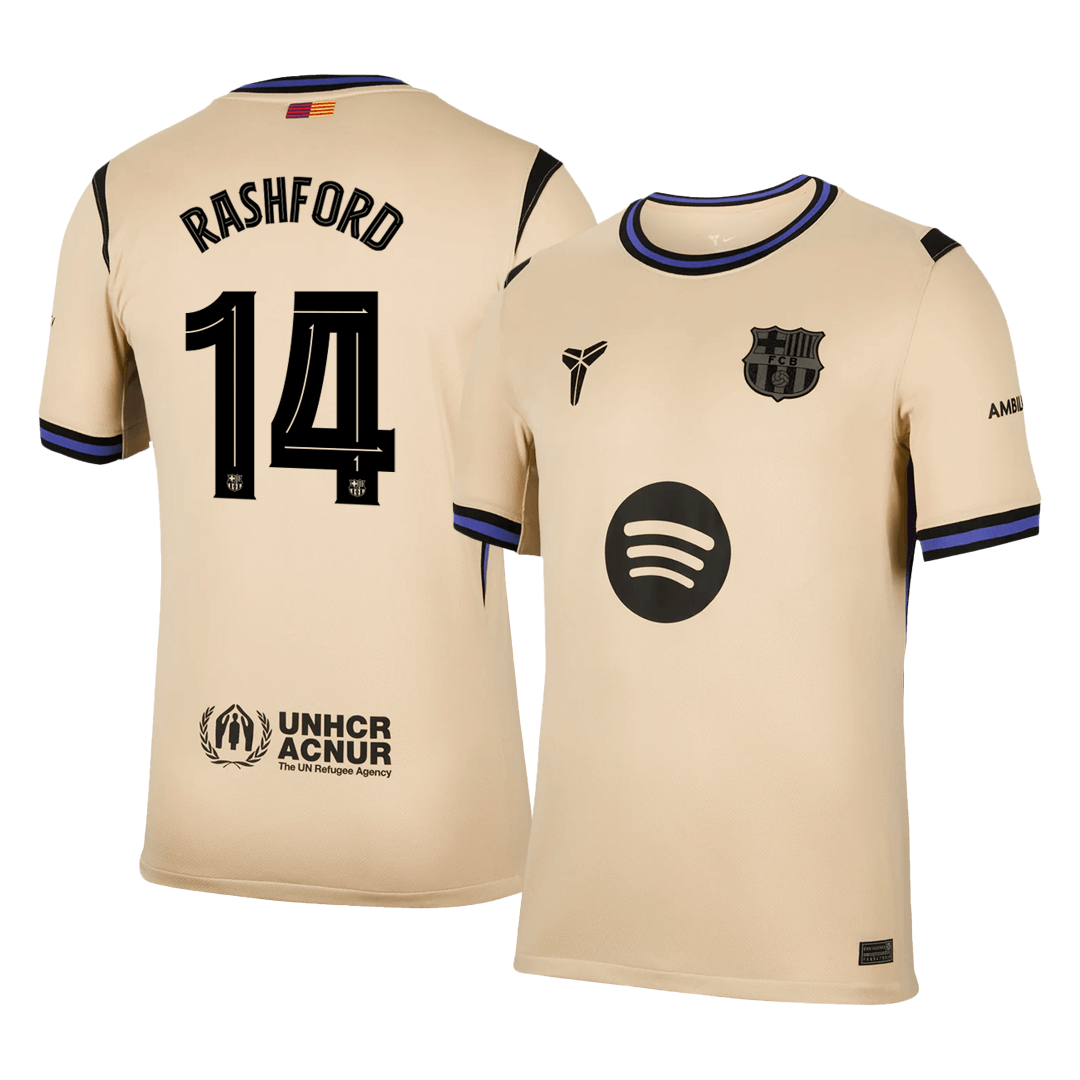 Barcelona Trikot Auswärts 2025/26 UCL RASHFORD #14