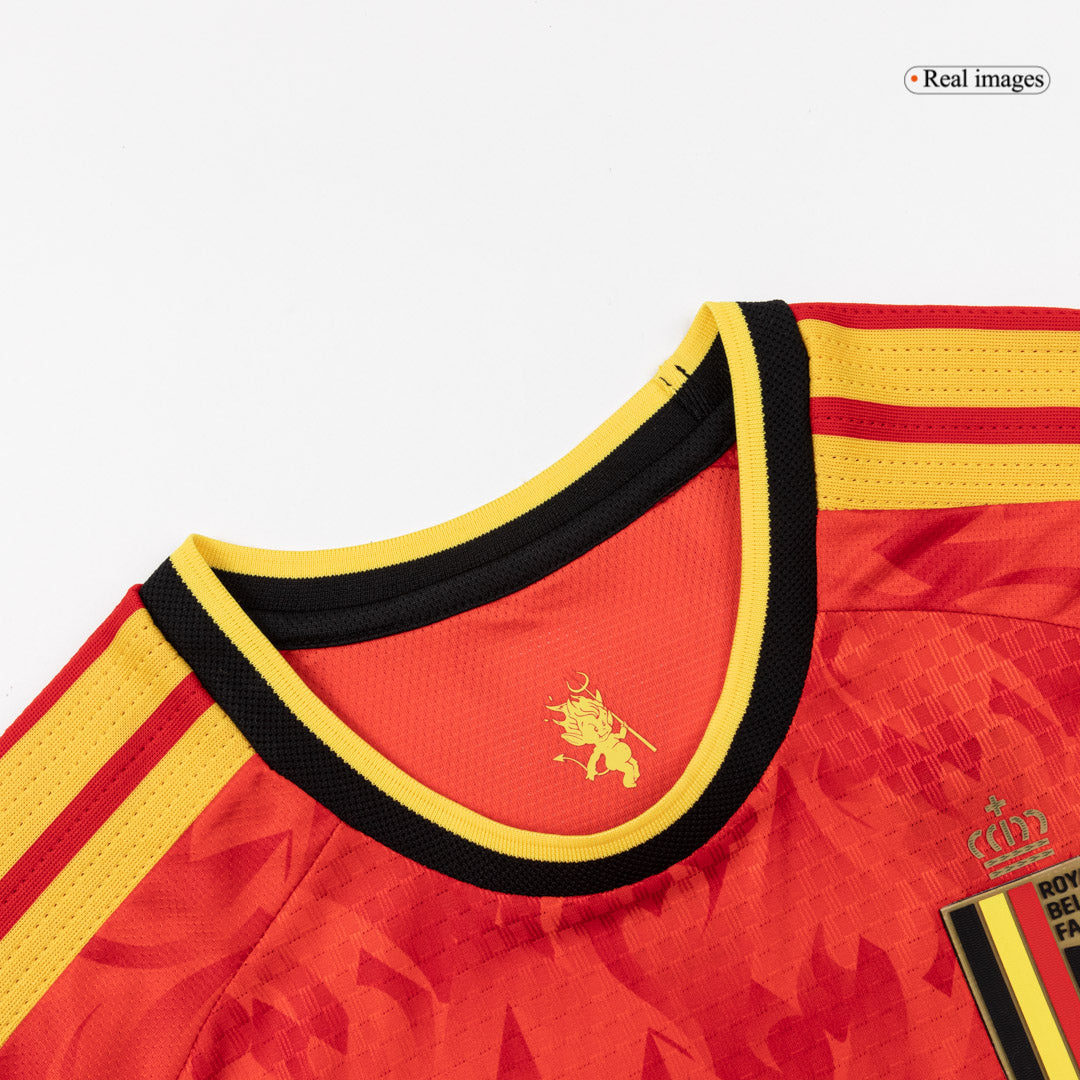 Belgium World Cup Player Version Trikot Heim 2026 LUKAKU #9 Slim Fit