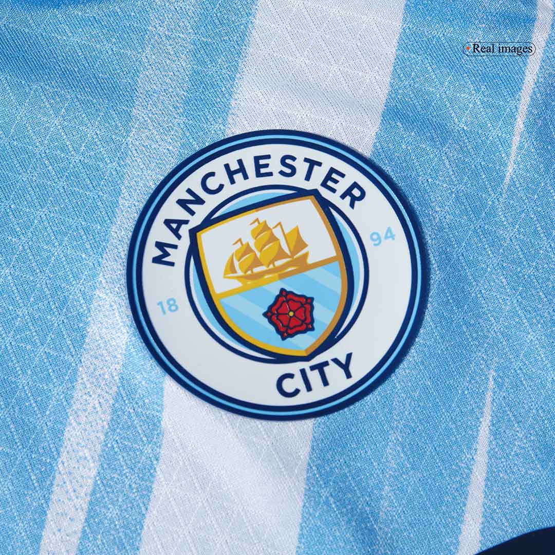 Manchester City Player Version Trikot Heim 2025/26 HAALAND #9 Slim Fit