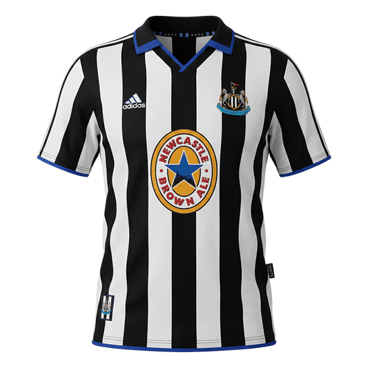Newcastle United Retro Trikot Heim 1999/00