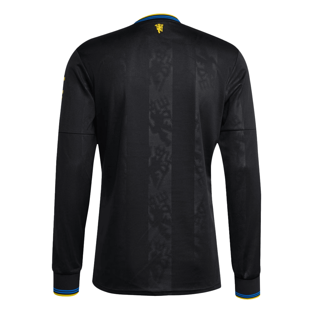 ManU Langarm Trikot Drittes Auswärts 2025/26