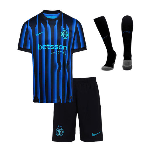 Inter Milan Kinder Trikot Komplett-Set Heim 2025/26