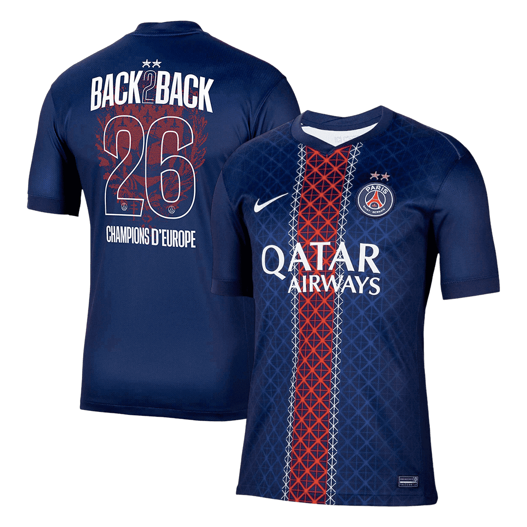 PSG Trikot Heim 2025/26 Champions of Europe #26 [PREMIUM]