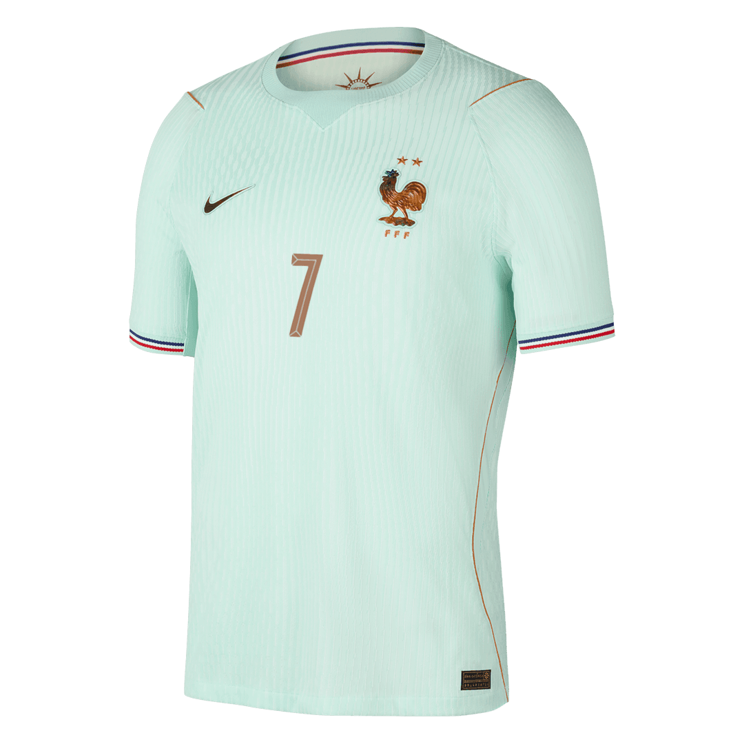France World Cup Player Version Trikot Auswärts 2026 DEMBELE #7 Slim Fit