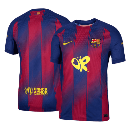 Barcelona Player Version Trikot Heim 2025/26 Slim Fit