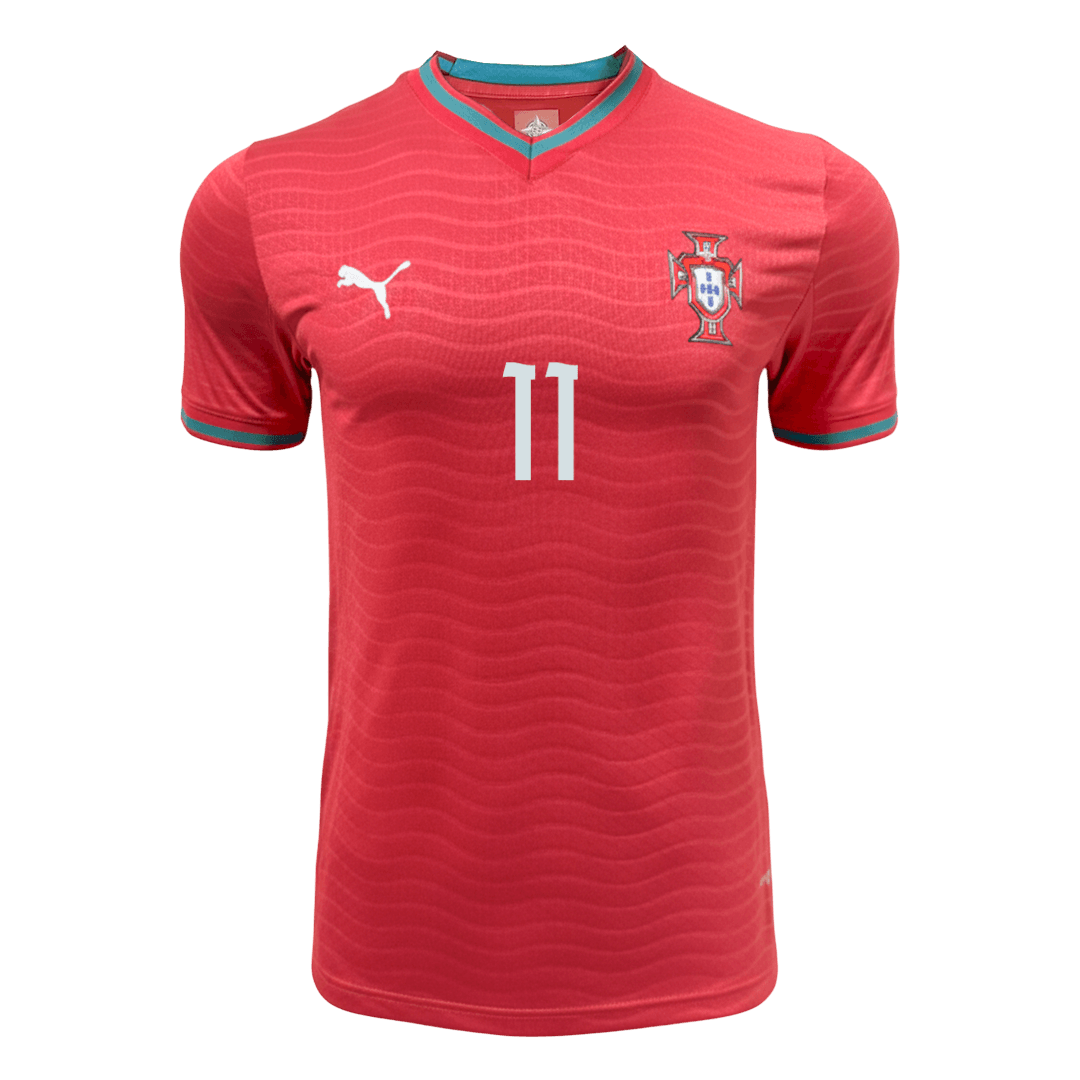 Portugal World Cup Player Version Trikot Heim 2026 JOÃO FÉLIX #11 Slim Fit