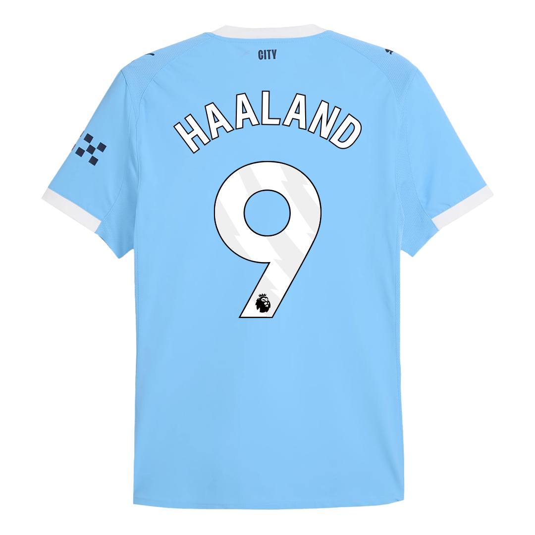 Manchester City Player Version Trikot Heim 2025/26 HAALAND #9 Slim Fit