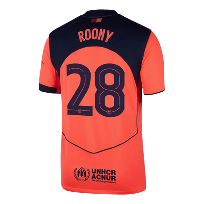 Barcelona Trikot Drittes Auswärts 2025/26 ROONY #28